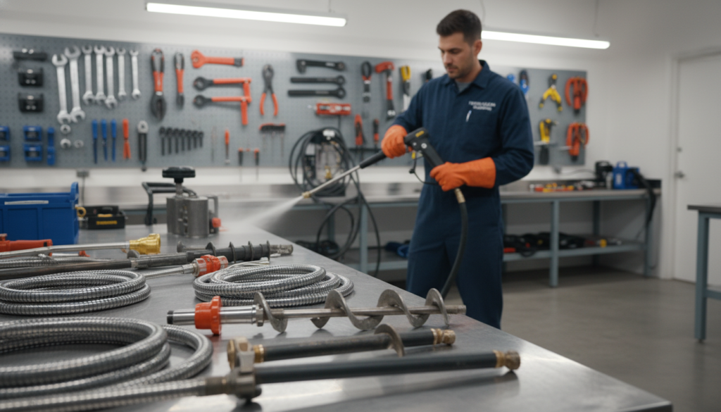 Equipamentos profissionais para desentupimento e controle Equipamentos profissionais para desentupimento e controle